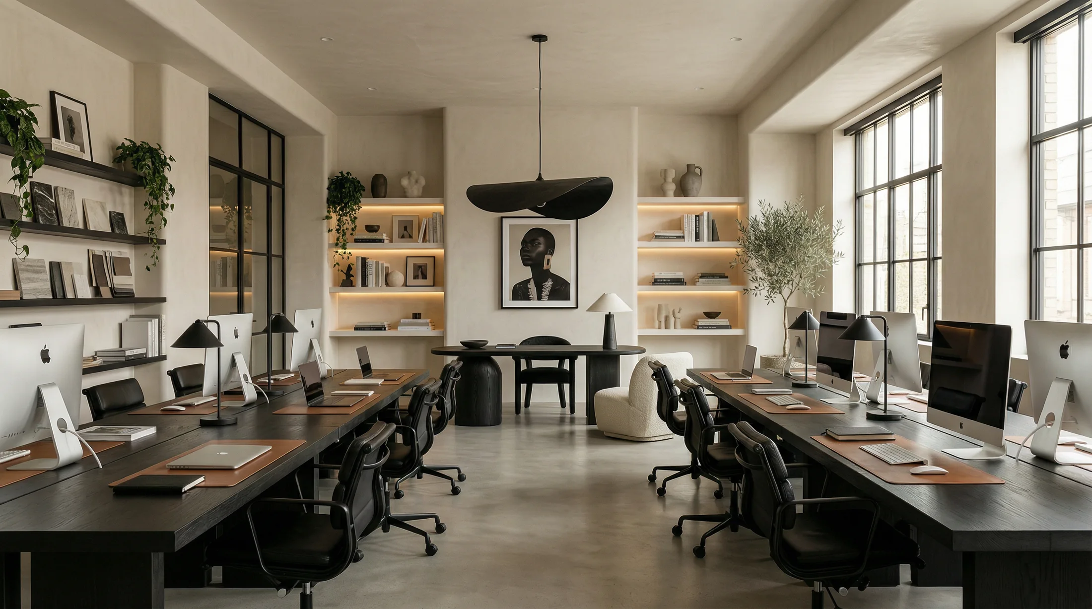 NOIR Studios open workspace