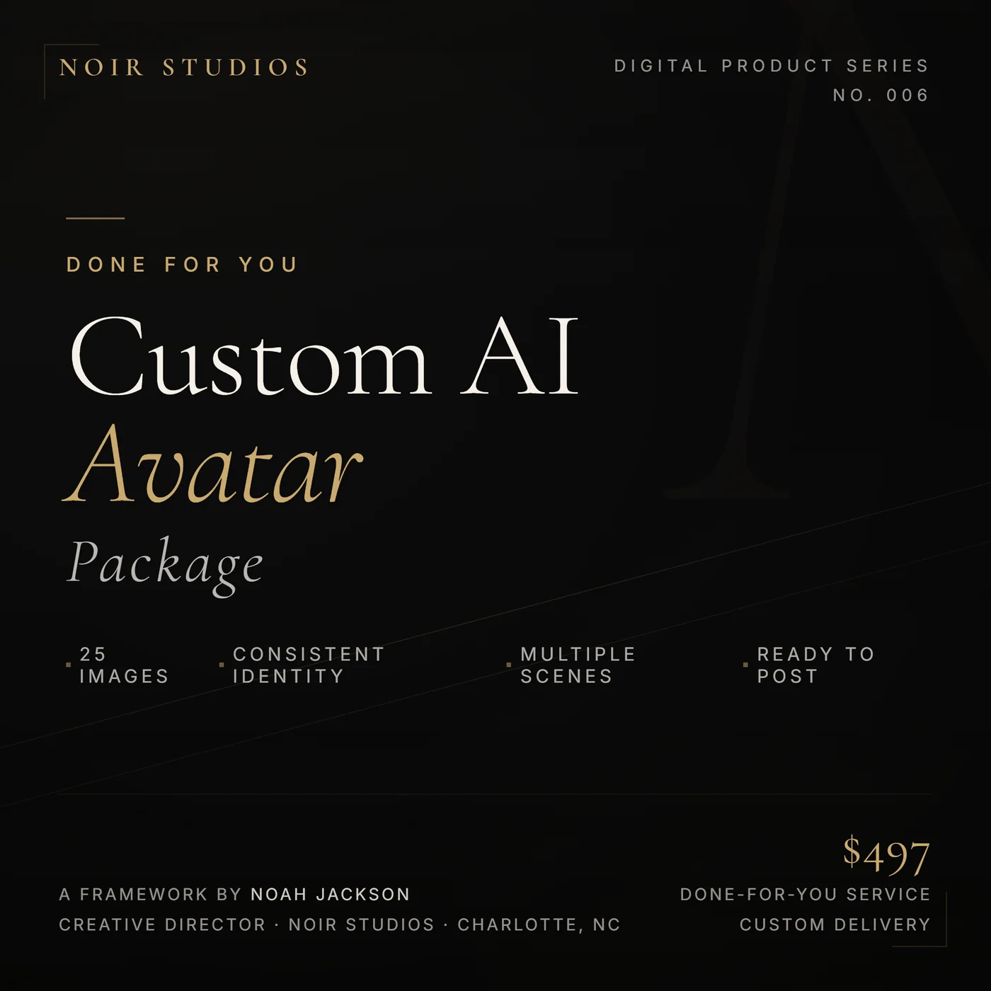 Custom AI Avatar Package