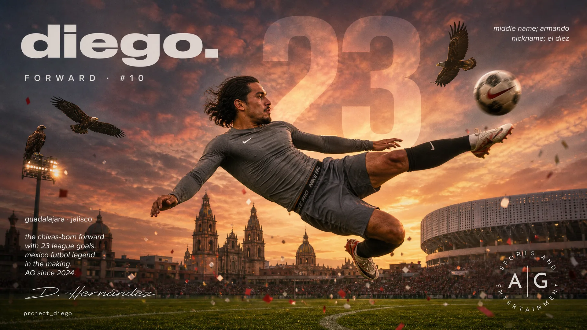 A|G — Diego Hernández #10