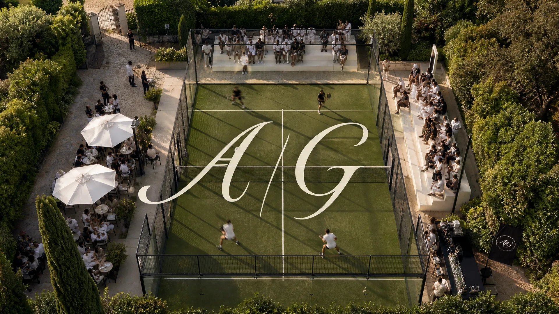 A|G — Padel Court Aerial